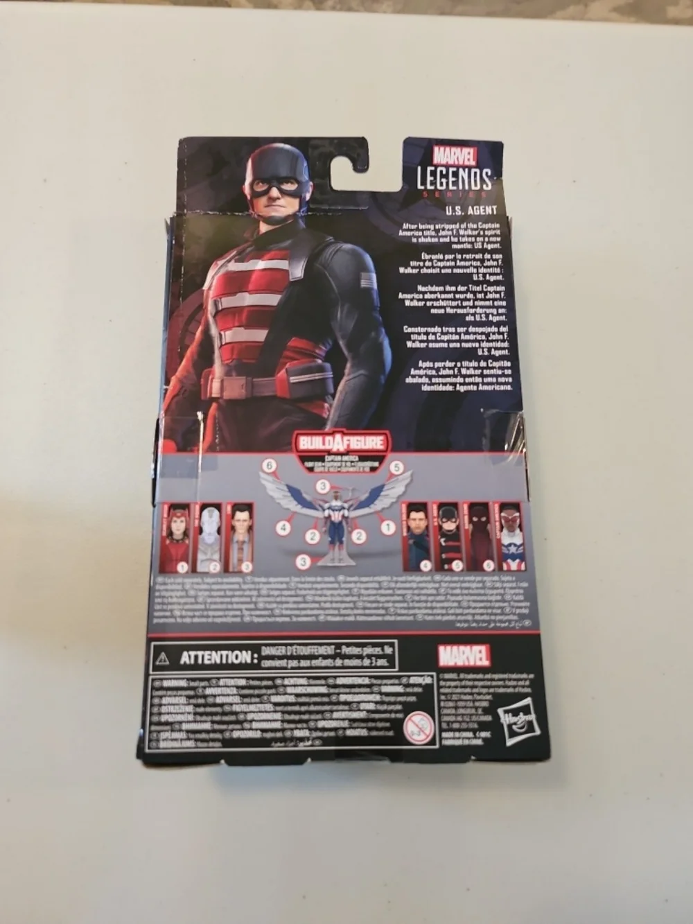 Marvel Legends U.S. Agent Action Figure The Falcon and The Winter Soldier